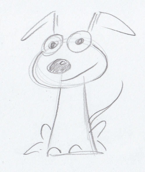 498x592 Dog Sketches