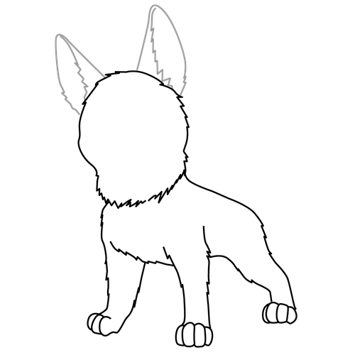 500x500 Dog Animals How To Draw