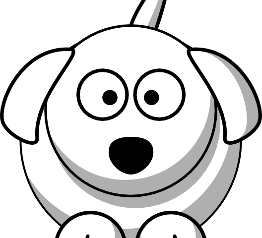 528x480 Dog Face Clipart