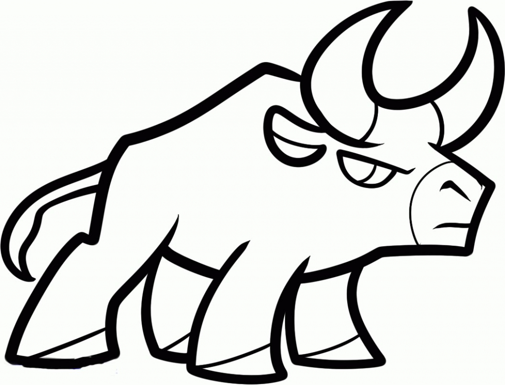 1024x782 Easy Sketch To Bull Face Drawn Dog Face