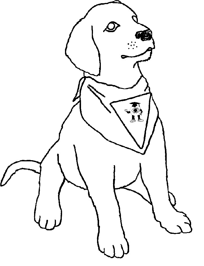 700x910 Realistic Dog Coloring Pages In Funny Draw Image Printable