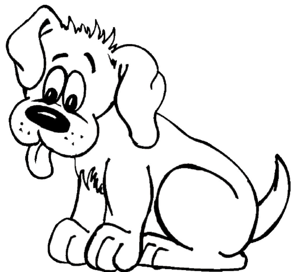 1000x935 Dog Coloring Pages Of Dogs Kids Colouring Biscuit