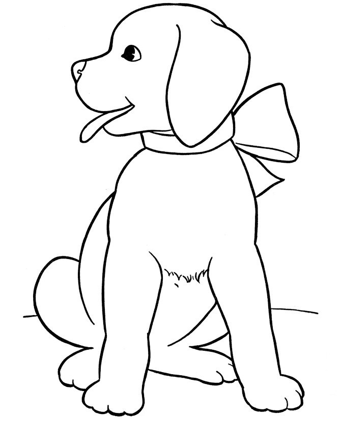 670x863 Free Printable Dog Coloring Pages For Kids