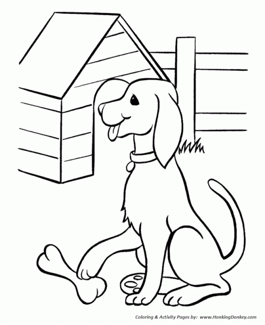 531x650 Dog House Coloring Pages 3 Nice Coloring Pages For Kids
