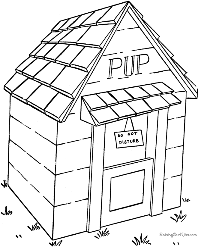 670x820 Dog Pictures To Print Az Coloring Pages Dog House Coloring Pages