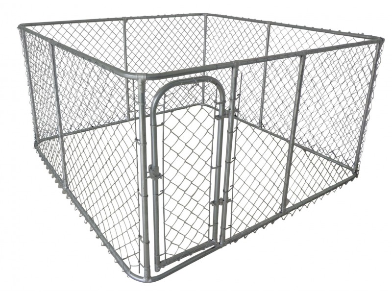 800x600 Bingo Dog Kennel And Run 3x3x1.83m