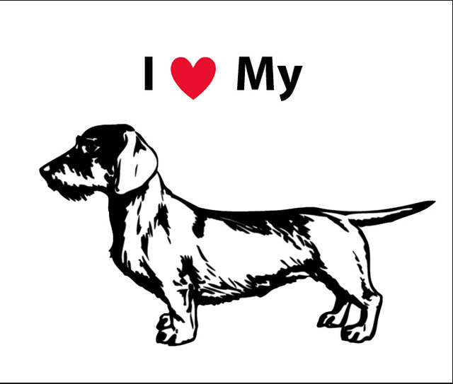 640x543 50pcs Wholesale I Love My Dog Pattern Glass18mm Snap Silver Fit