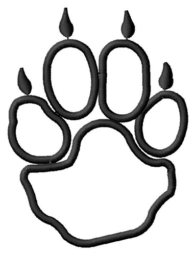 382x500 Coyote Clipart Paws