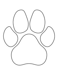 236x305 Drawn Puppy Paw Print