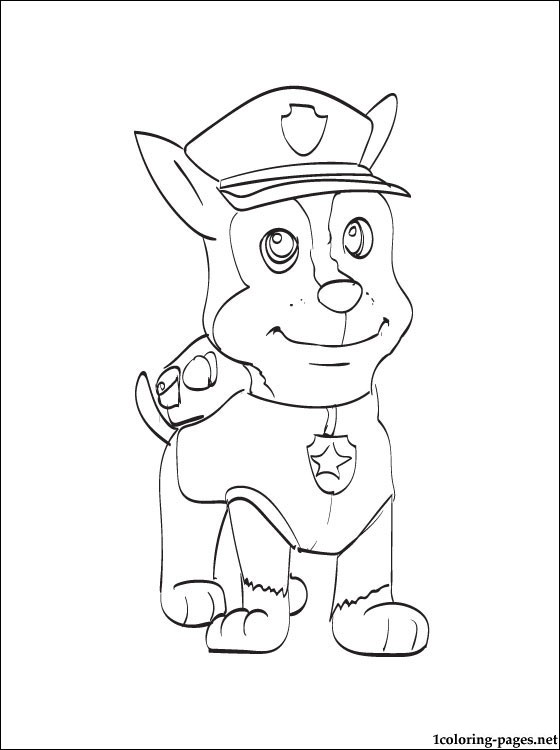 560x750 Dog Paw Coloring Page