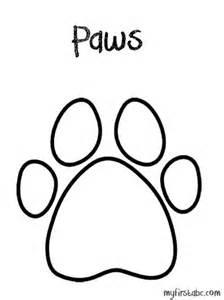 224x300 Dog Paw Print Coloring Page Free Download