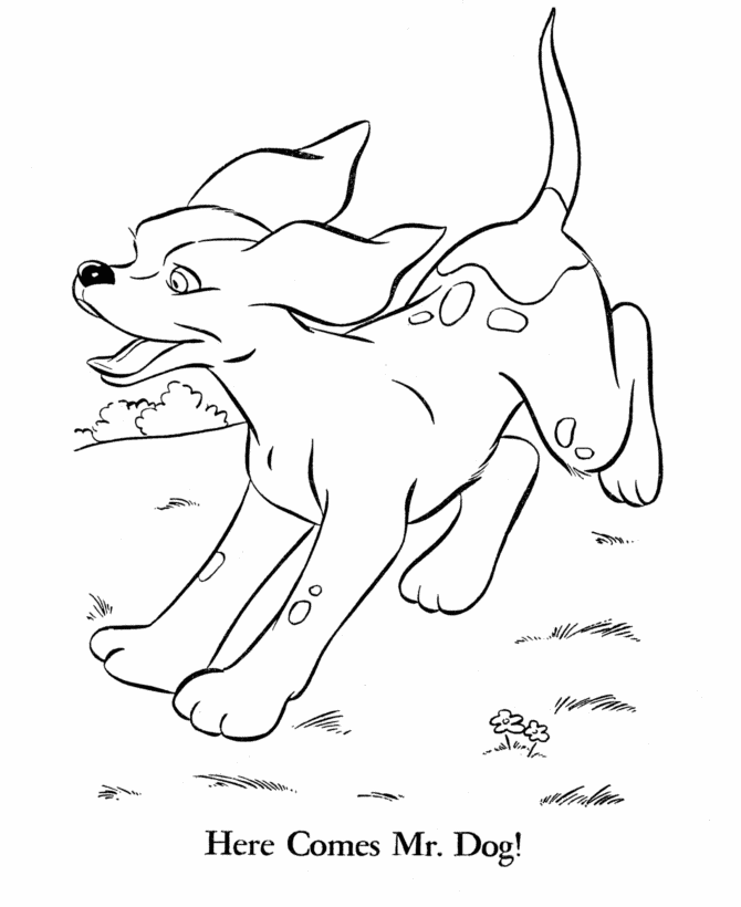 670x820 Dog Color Pages Printable Dog Coloring Pages And Learn