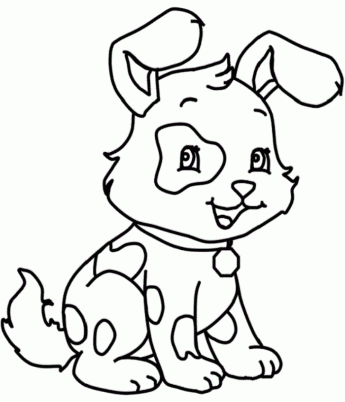 700x816 Dog Valentine Coloring Pages To Print