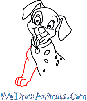 300x350 How To Draw Patch From 101 Dalmatians