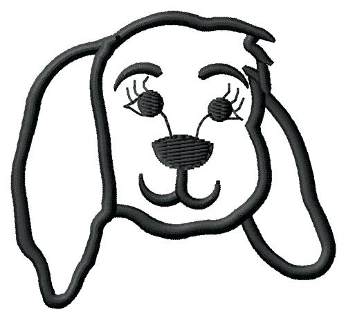 500x460 Dog Face Outline Drawn Pug Outline 2 Dog Face Outline Tattoo