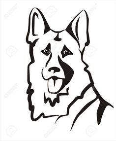 236x286 Dog Line Drawing Stock Photos, Images, Amp Pictures Shutterstock