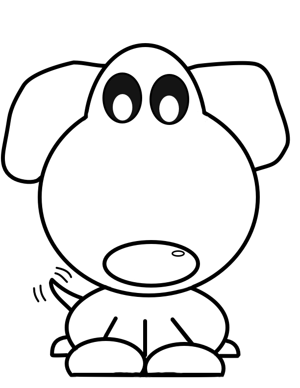 612x792 Puppy Colouring Pages! Come Take A Look And Save To Print For Free