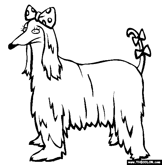 554x565 Dogs Online Coloring Pages Page 1