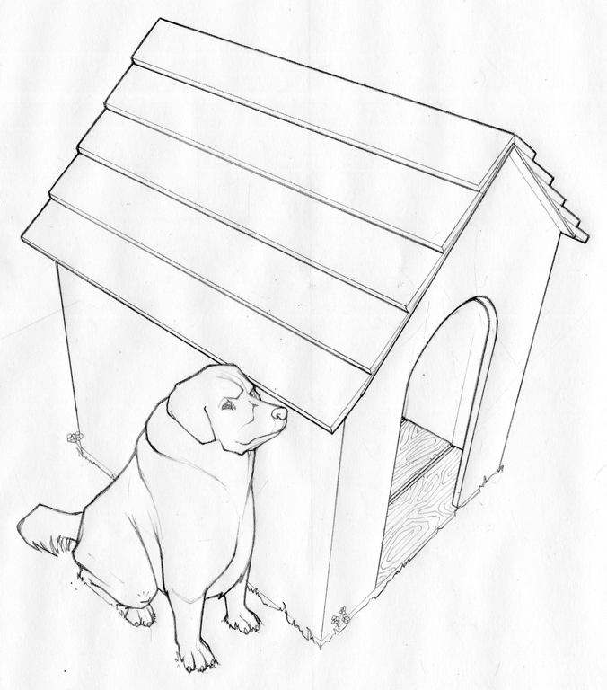 676x768 Doghouse Exercise By Artrelegis