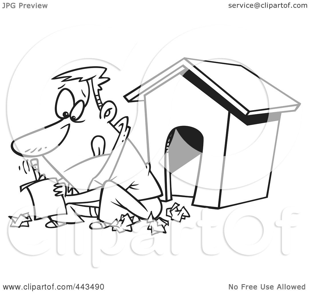 1080x1024 Royalty Free (Rf) Clip Art Illustration Of A Cartoon Black