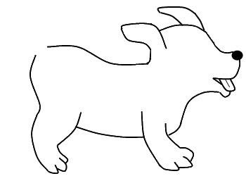 350x250 How To Draw A Dog