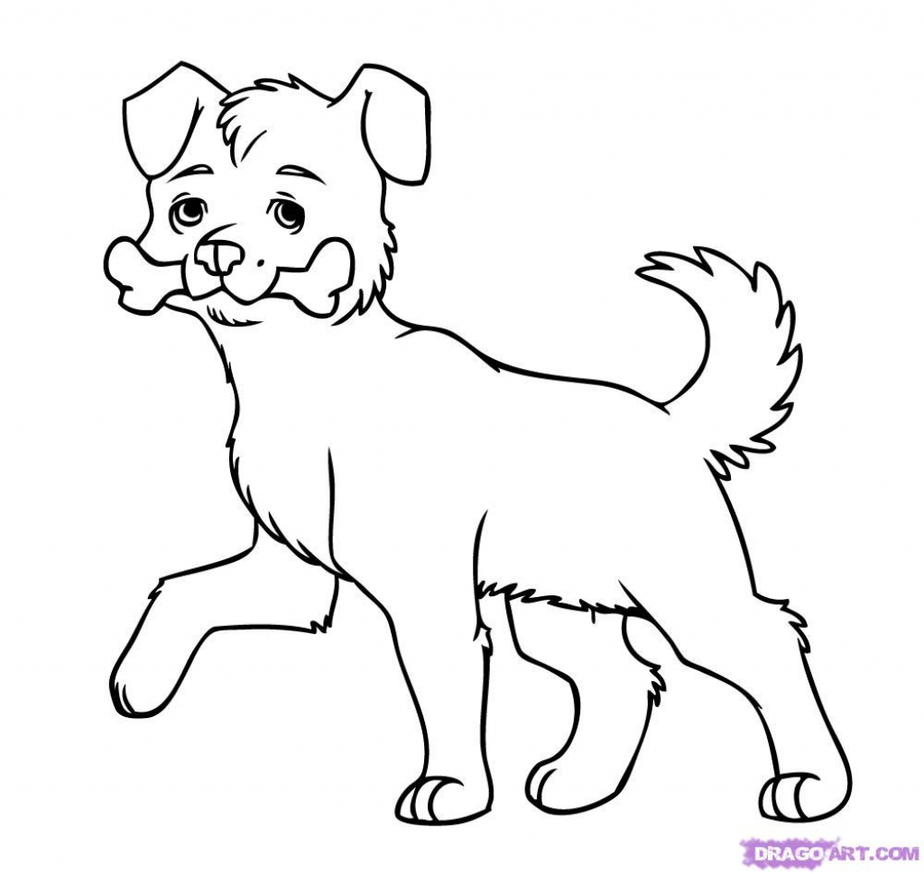 1024x969 Easy To Draw Dog