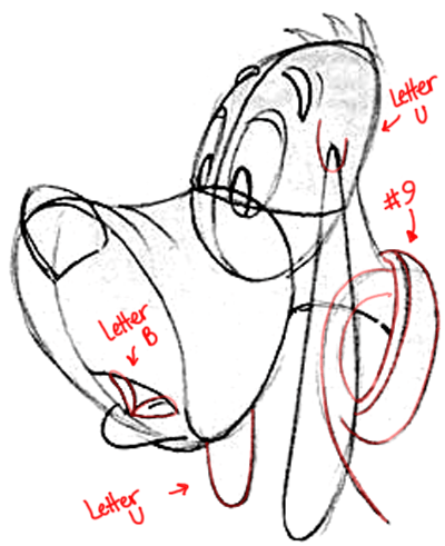 400x491 How To Draw Cartoon Dogs Face And Head In Easy Steps Lesson