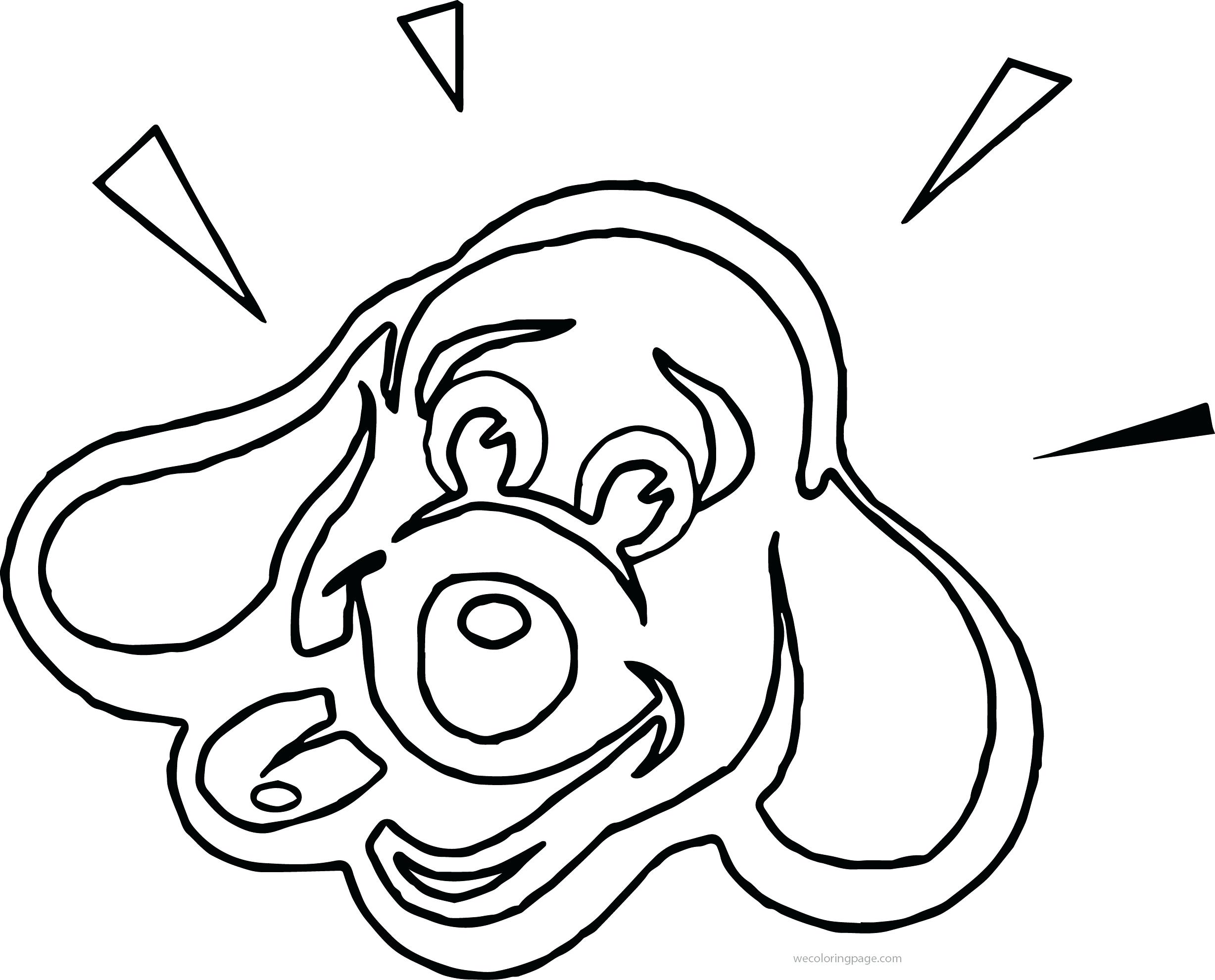 2455x1981 Dog Face Clipart Black And White. Animal Face Drawing Kids Colour
