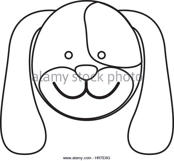 584x540 Dog Face Character Icon Design Stock Photos Amp Dog Face Character