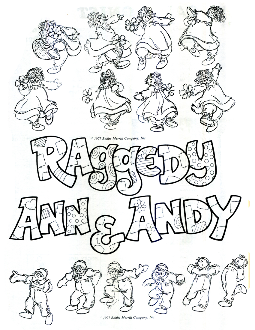 850x1100 Michael Sporn Animation Splog Raggedy Ann And Andy