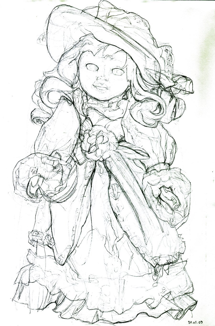 900x1365 Porcelain Doll By Annaszy