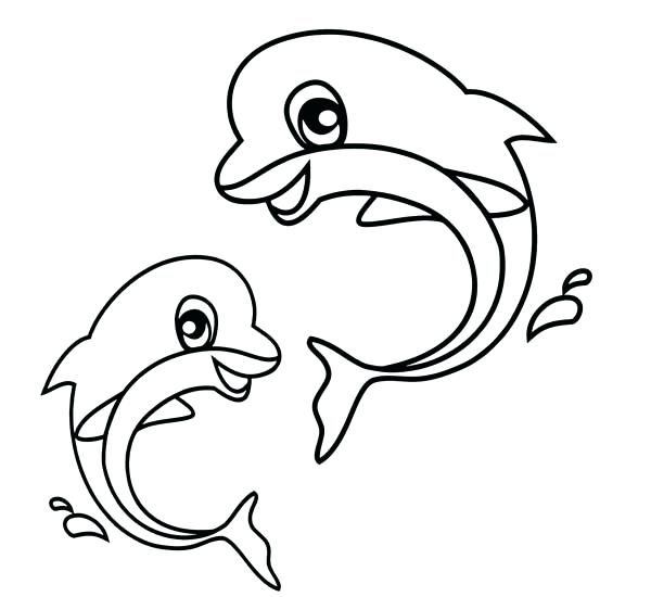 600x550 Miami Dolphins Coloring Pages Dolphins Coloring Page Free Dolphin