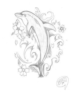 236x302 Drawn Dolphins Harts