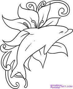 236x289 Dolphins Embroidery Embroidery Stitches