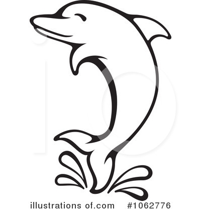 400x420 Dolphin Splash Clipart