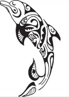 225x314 Dolphin Tattoo Ideas Tattoo Symbolism Amp Designs