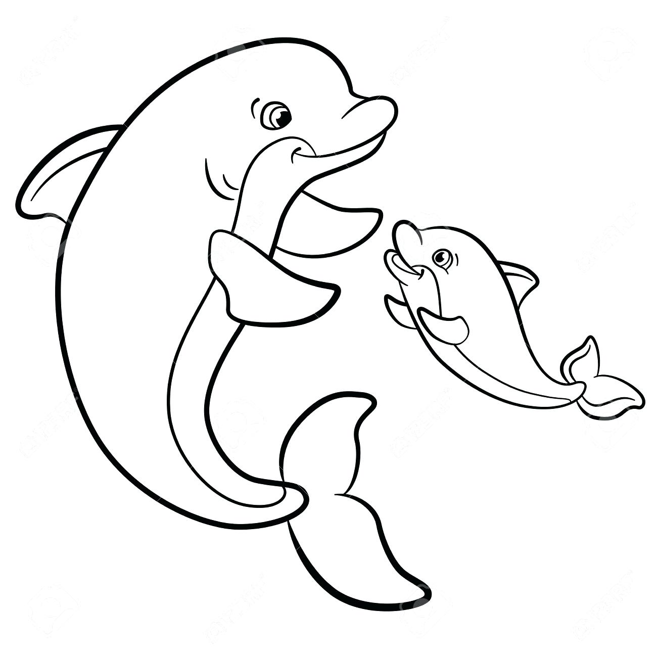 1300x1300 Coloring Coloring Pages Dolphin
