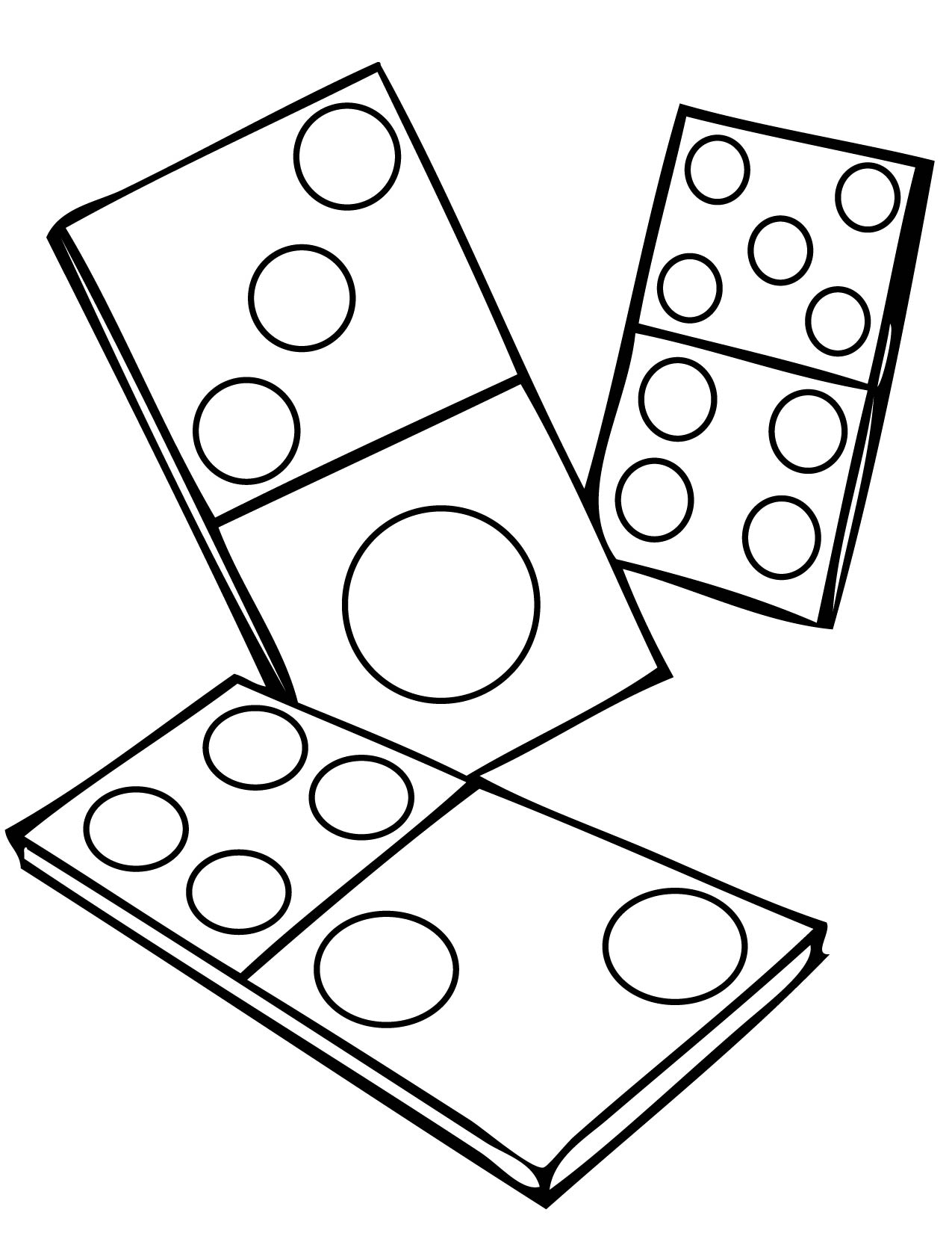 1275x1650 Perspective Coloring Pages Games Dominoes Page Handipoints