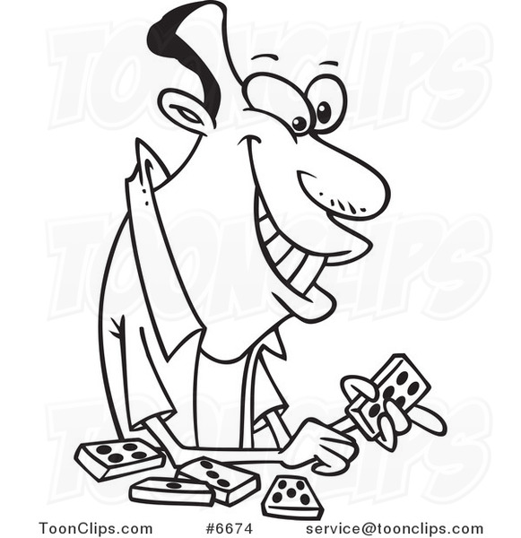 581x600 Cartoon Black And White Line Drawing Of A Black Guy Playing