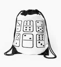 210x230 Dominos Drawstring Bags Redbubble