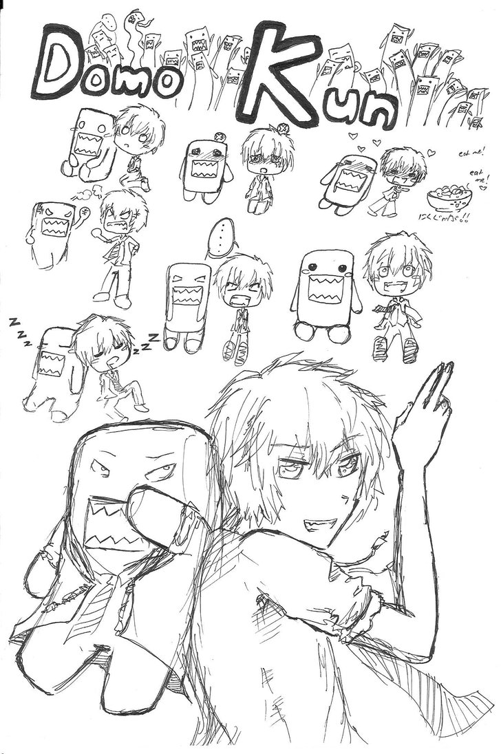 728x1096 Domo Kun Human Form By Lakadomo