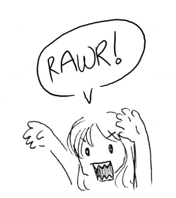 357x402 I'M In Love With You Domo Kun I Call Her Mrs. Unpredictable )