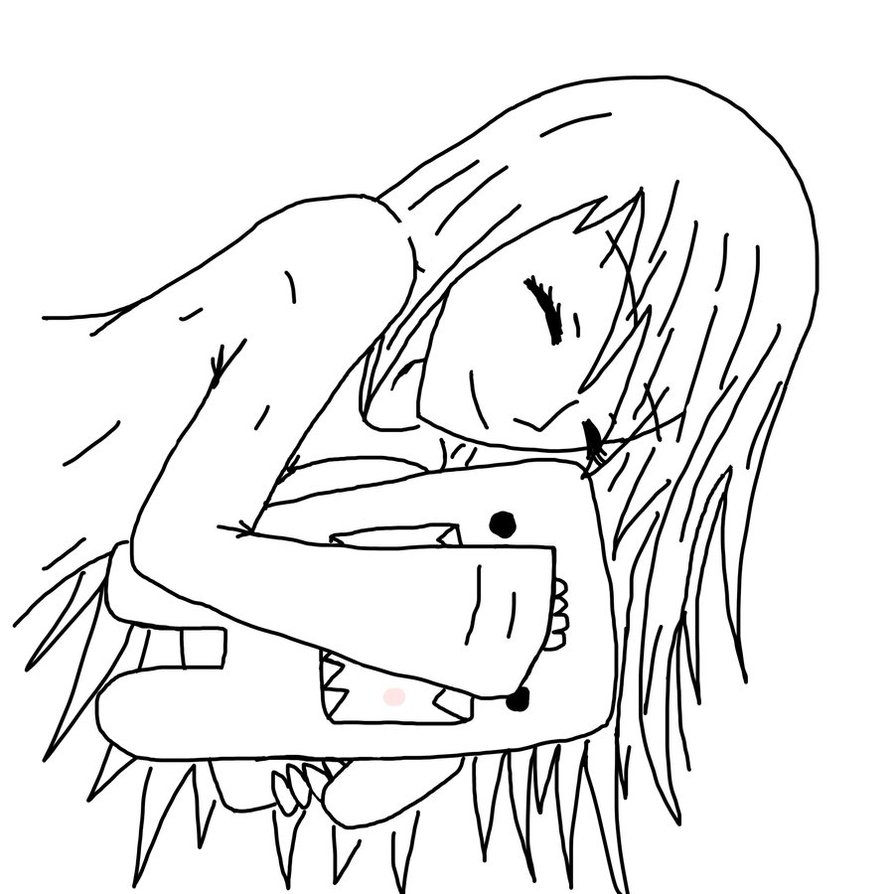 894x894 Sleeping With Domo Chan By Sfalco