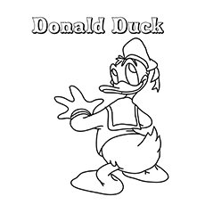230x230 Top 25 Free Printable Donald Duck Coloring Pages Online