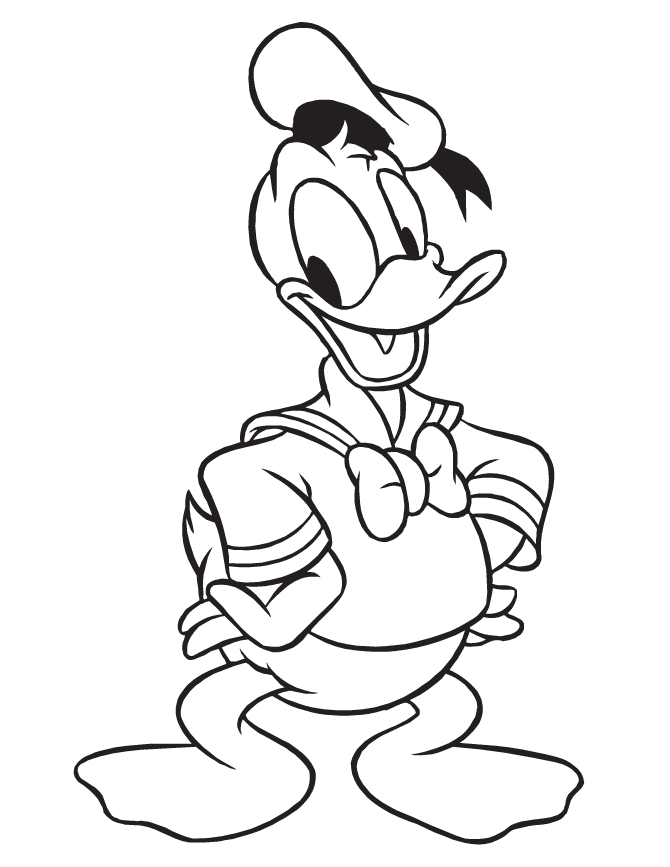 670x867 Pin By Mas Rudi On Coloring Pages Donald Duck