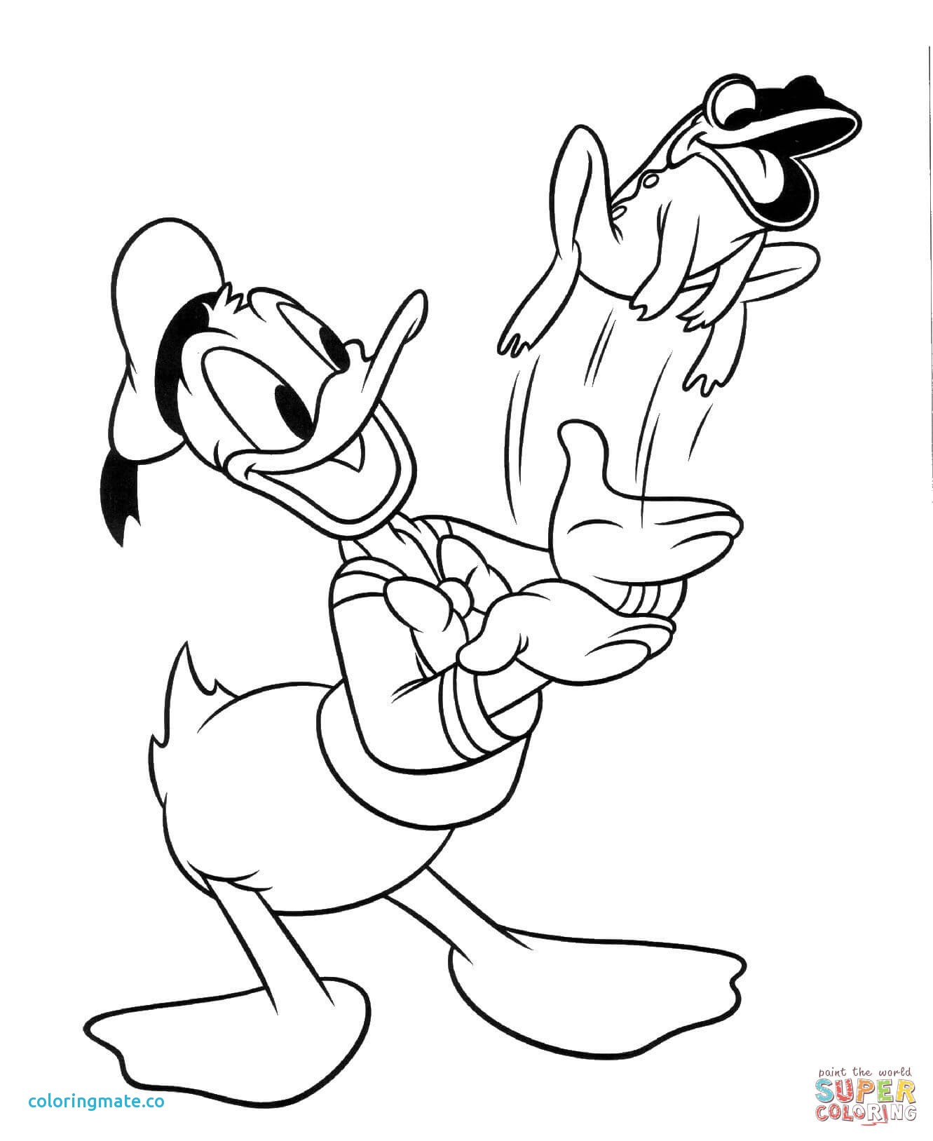 1331x1627 Coloriage Donald Duck Fresh Donald Color Pages Kids