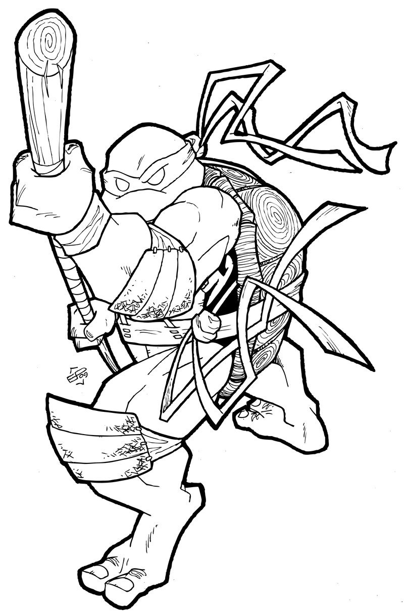 Donatello Drawing at GetDrawings | Free download