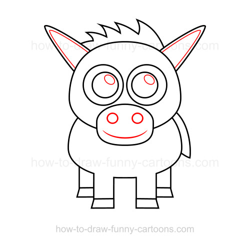 500x488 To Draw A Donkey