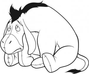 302x252 How To Draw How To Draw Eeyore