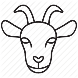 256x256 Goat Face Drawing Goat Face Drawing Realistic